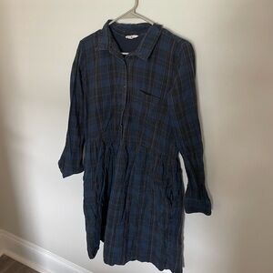 flannel dress!